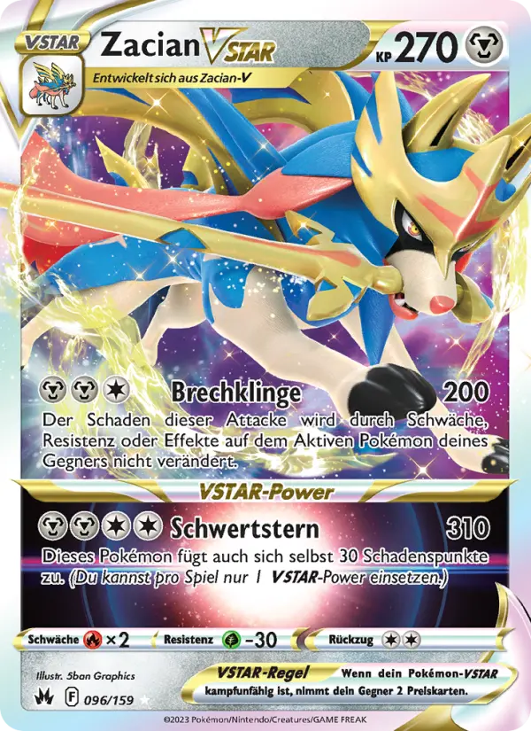 Zacian VSTAR - 096