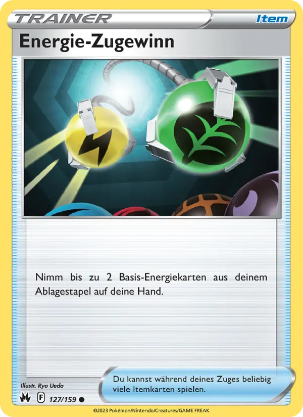 Energie-Zugewinn - 127