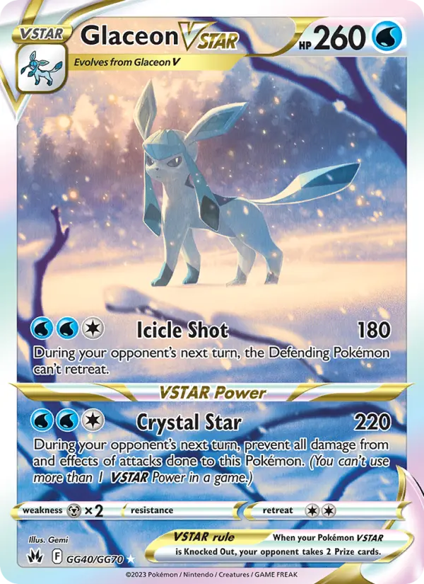 Glaceon VSTAR - GG40