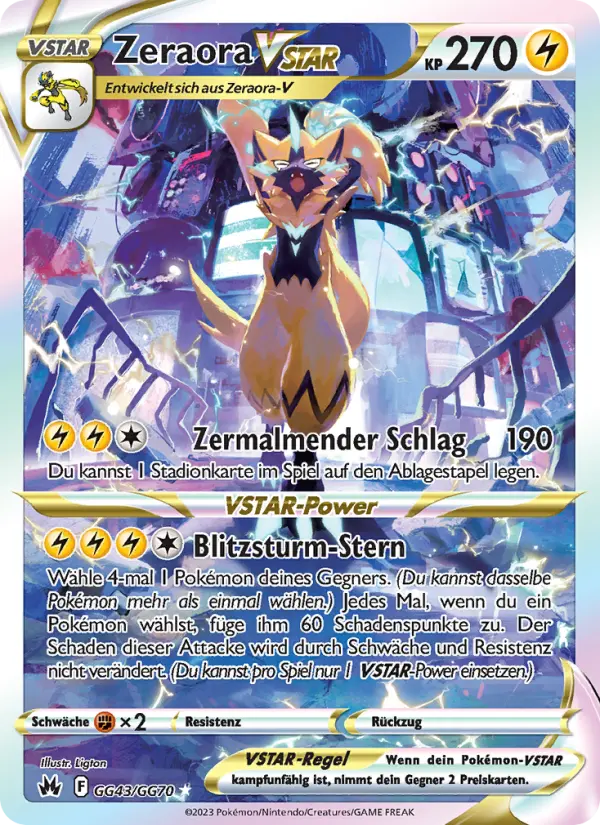 Zeraora VSTAR - GG43