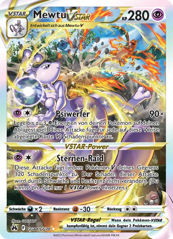 Mewtu VSTAR - GG44