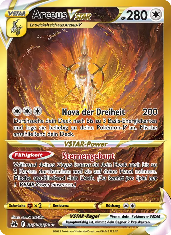 Arceus VSTAR - GG70
