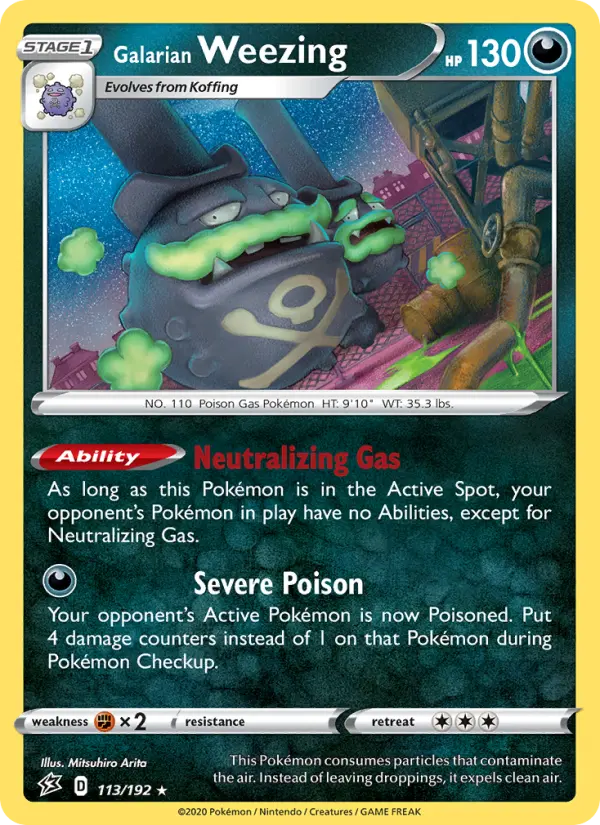 Galarian Weezing - 113