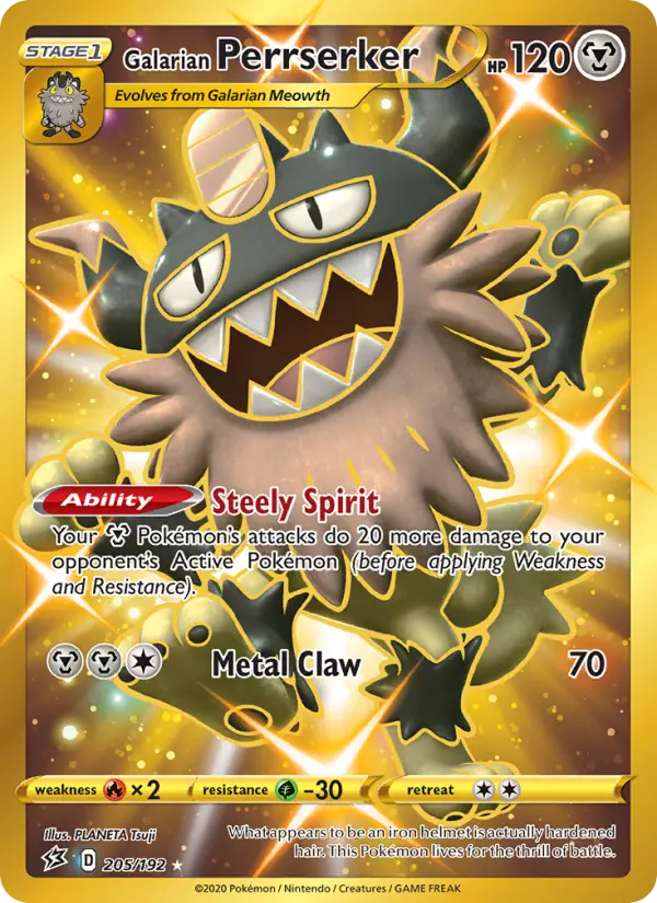 Galarian Perrserker - 205