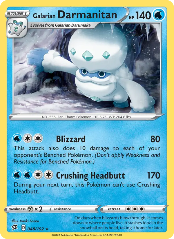 Galarian Darmanitan - 48