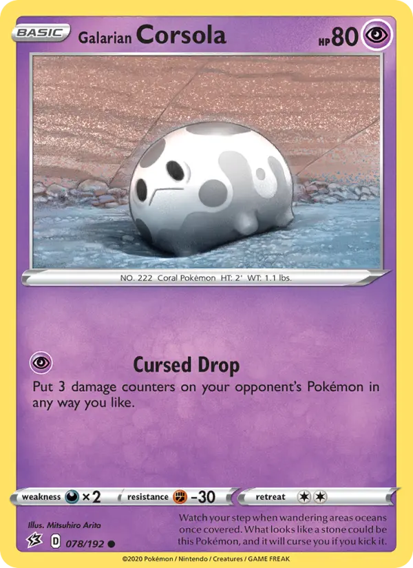 Galarian Corsola - 78