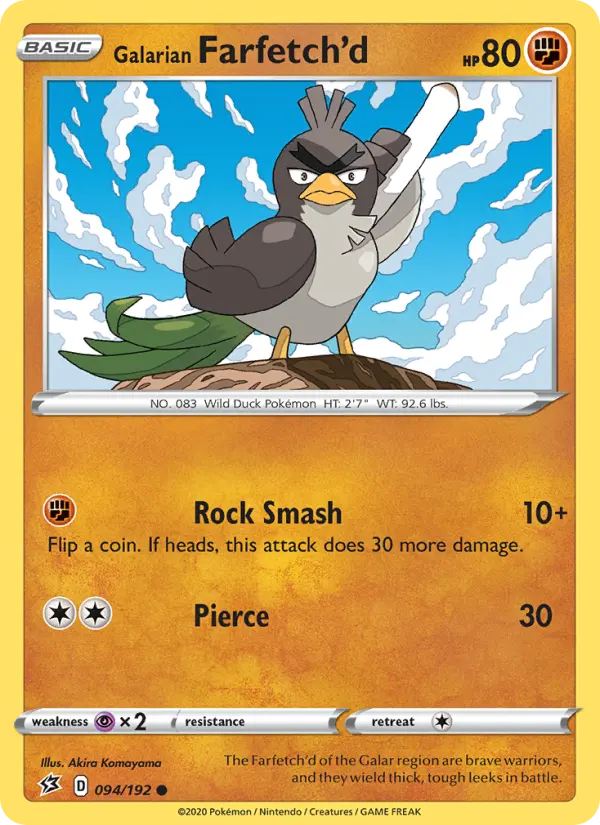 Galarian Farfetch'd - 94