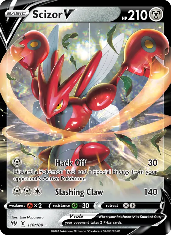 Scizor V - 118