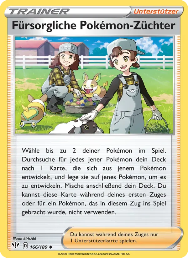 Fürsorgliche Pokémon-Züchter - 166