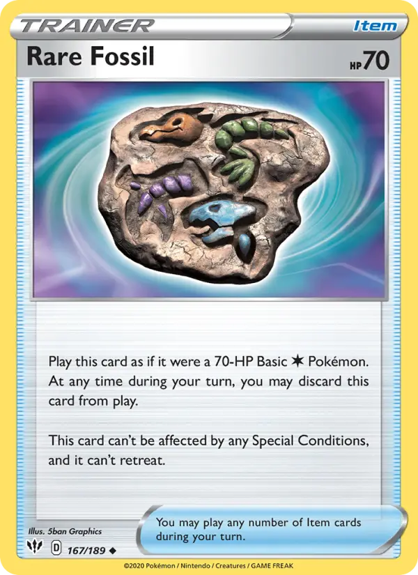Rare Fossil - 167