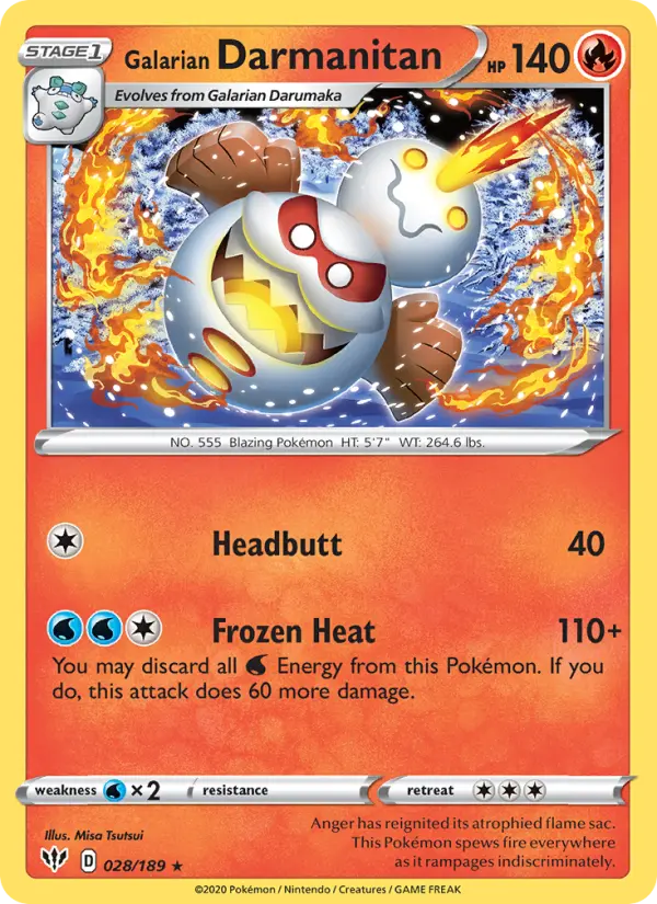 Galarian Darmanitan - 28