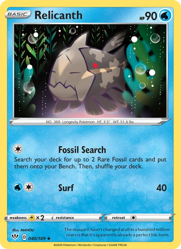 Relicanth - 40