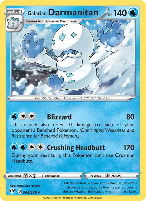 Galarian Darmanitan - 44