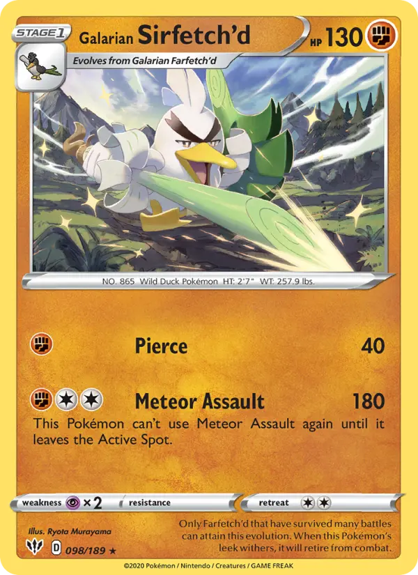 Galarian Sirfetch'd - 98