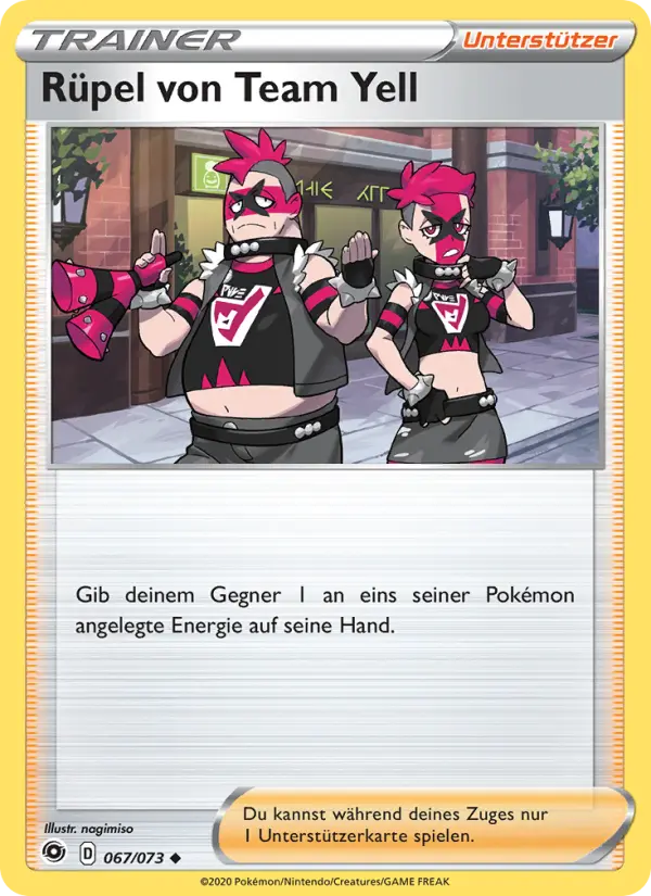 Rüpel von Team Yell - 67
