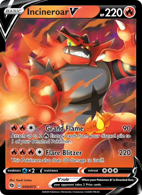 Incineroar V - 8