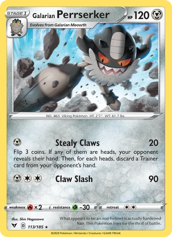 Galarian Perrserker - 113