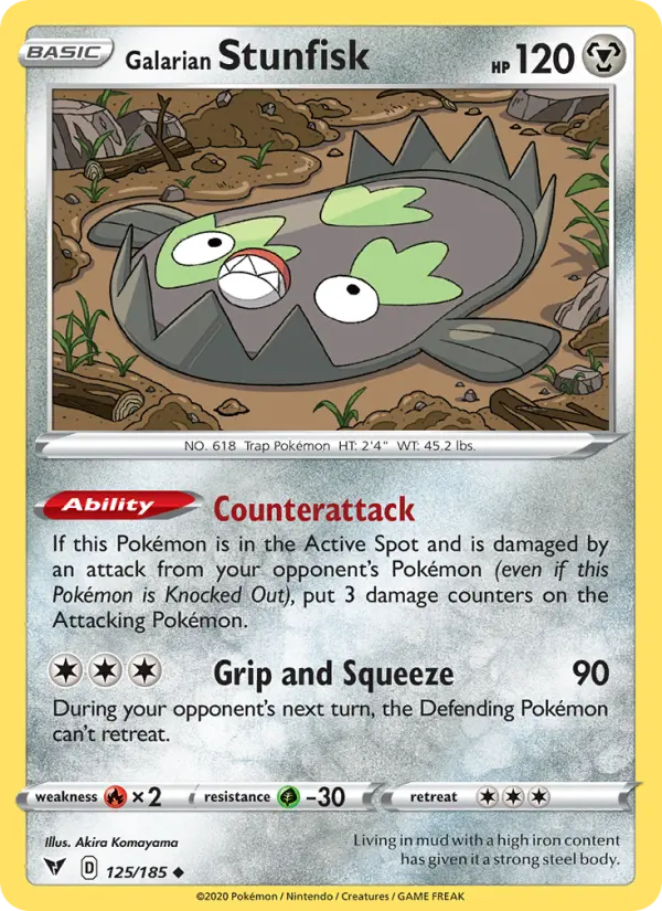 Galarian Stunfisk - 125