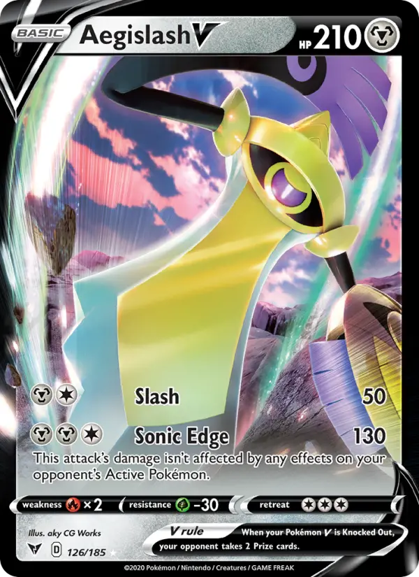 Aegislash V - 126