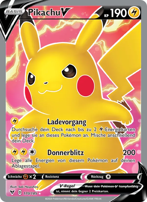 Pikachu V - 170