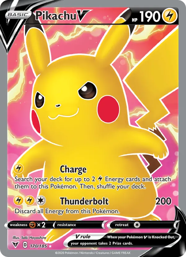 Pikachu V - 170