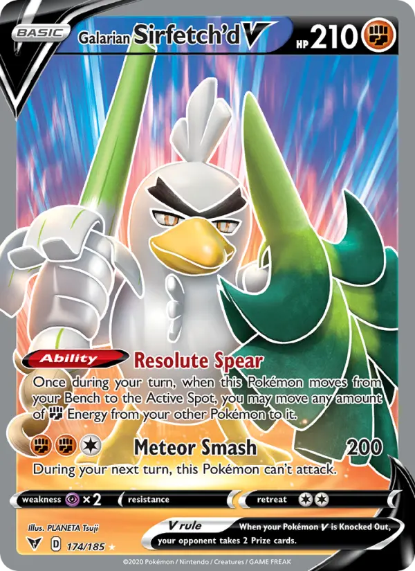 Galarian Sirfetch'd V - 174
