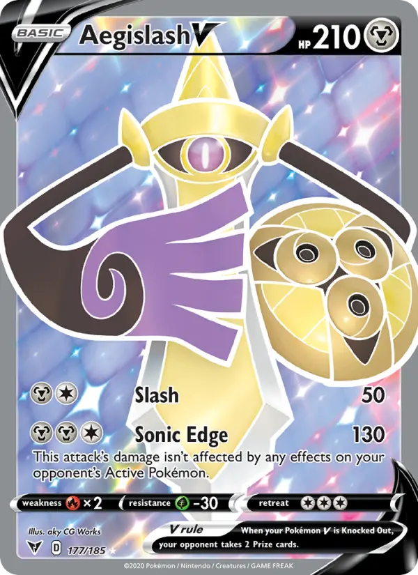 Aegislash V - 177
