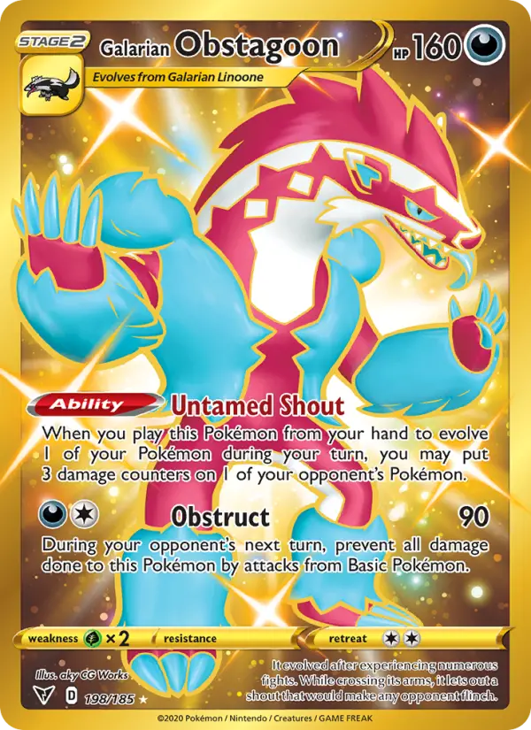 Galarian Obstagoon - 198