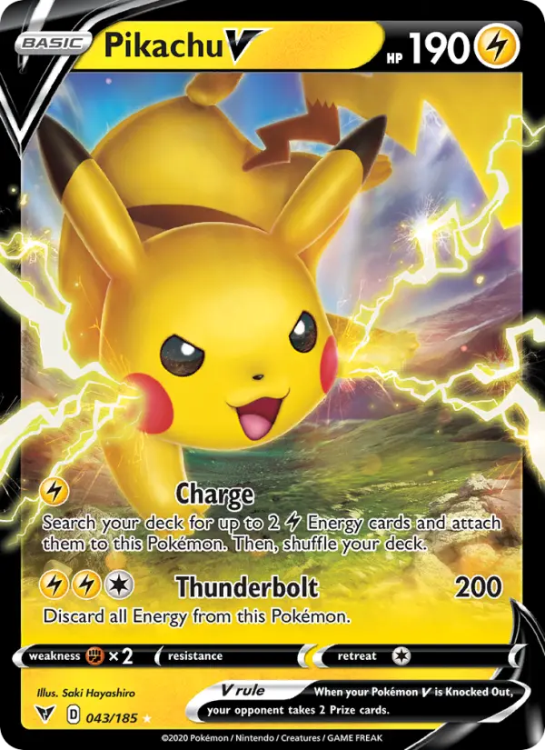Pikachu V - 43