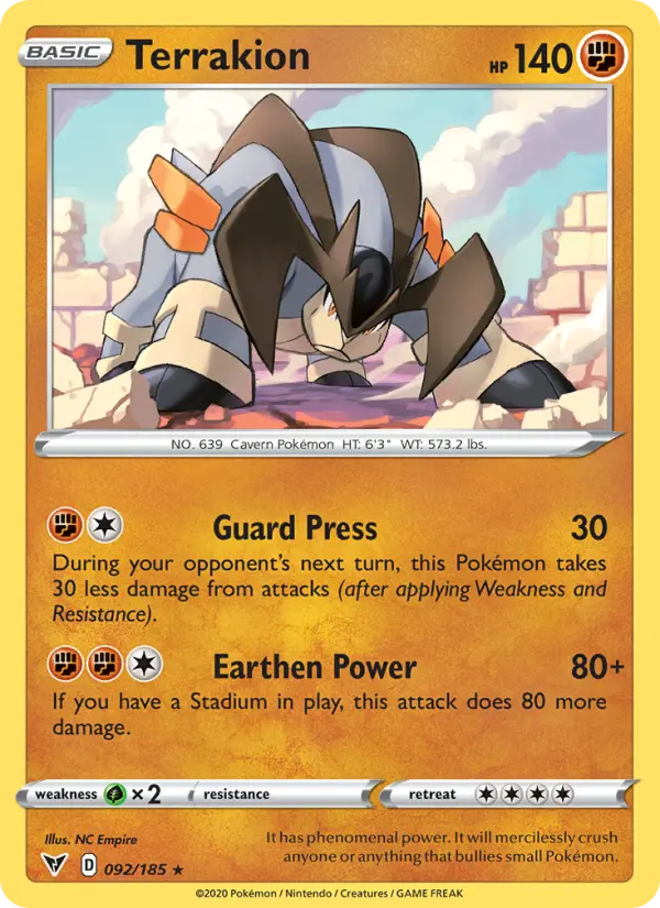 Terrakion - 92