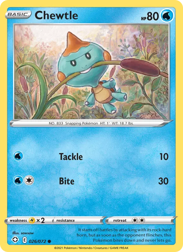 Chewtle - 26