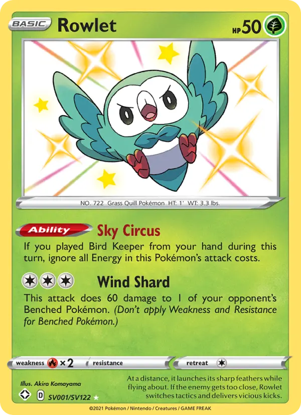 Rowlet - SV001