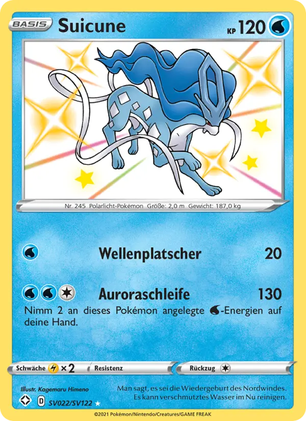Suicune - SV022