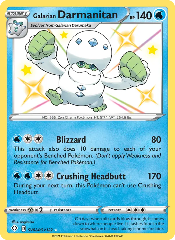 Galarian Darmanitan - SV024