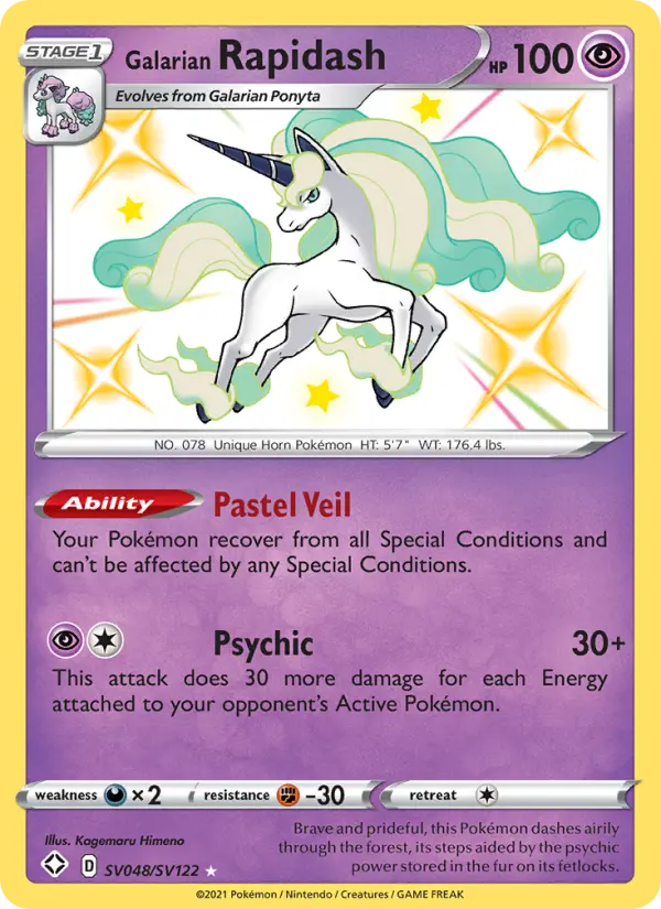 Galarian Rapidash - SV048