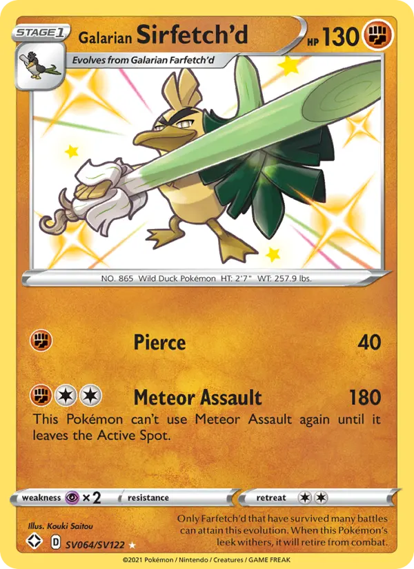 Galarian Sirfetch'd - SV064