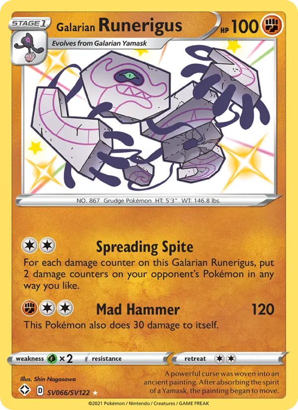Galarian Runerigus - SV066