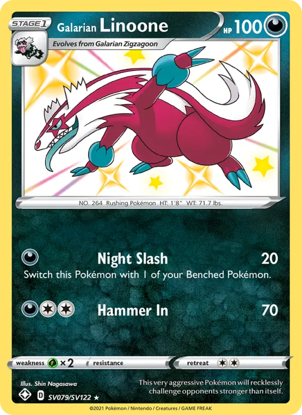 Galarian Linoone - SV079