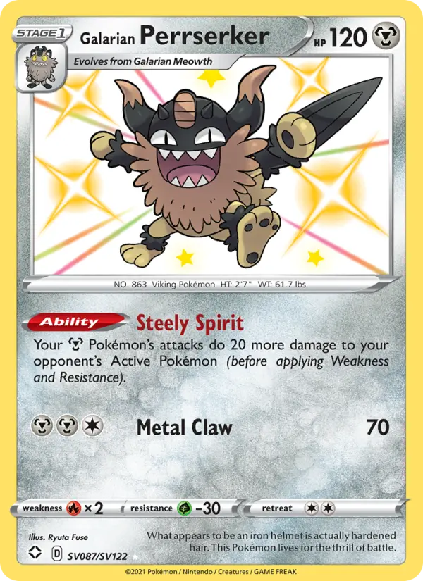 Galarian Perrserker - SV087