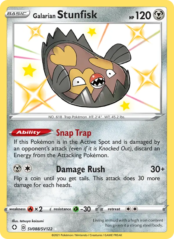 Galarian Stunfisk - SV088
