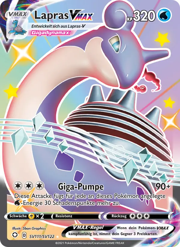 Lapras VMAX - SV111