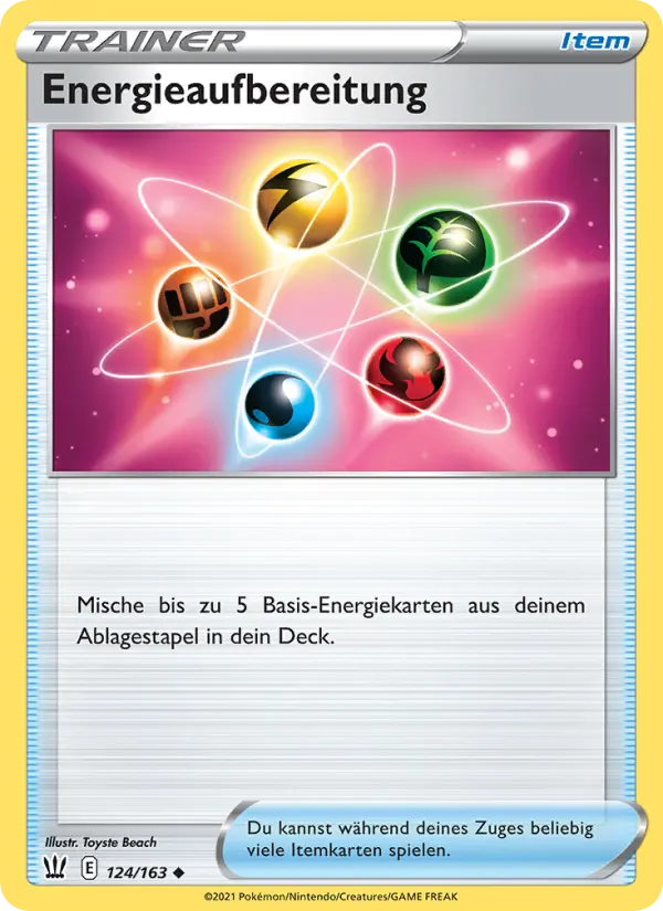 Energieaufbereitung - 124