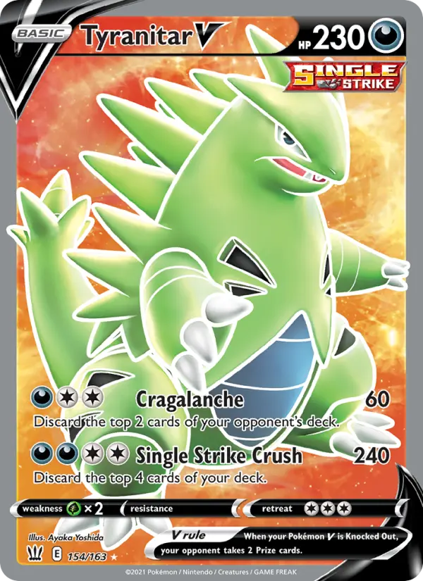Tyranitar V - 154