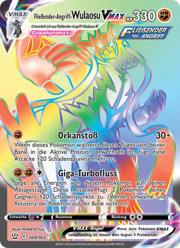 Fließender-Angriff-Wulaosu VMAX - 169