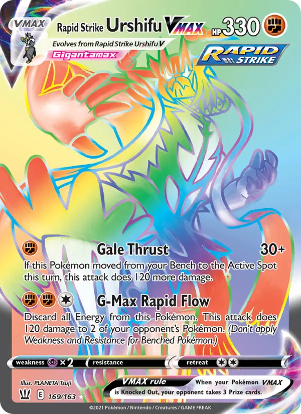Rapid Strike Urshifu VMAX - 169