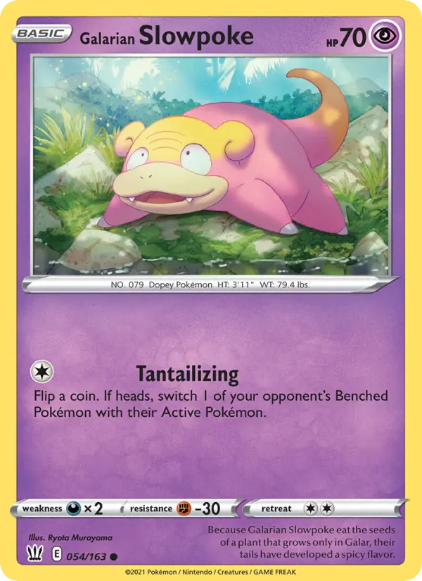 Galarian Slowpoke - 54