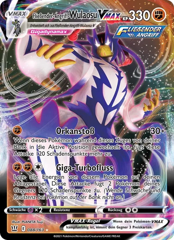 Fließender-Angriff-Wulaosu VMAX - 88