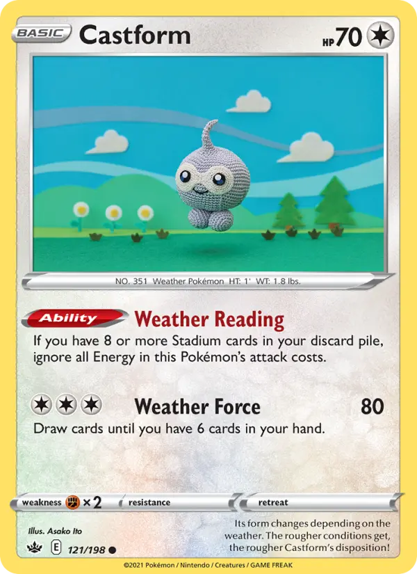 Castform - 121