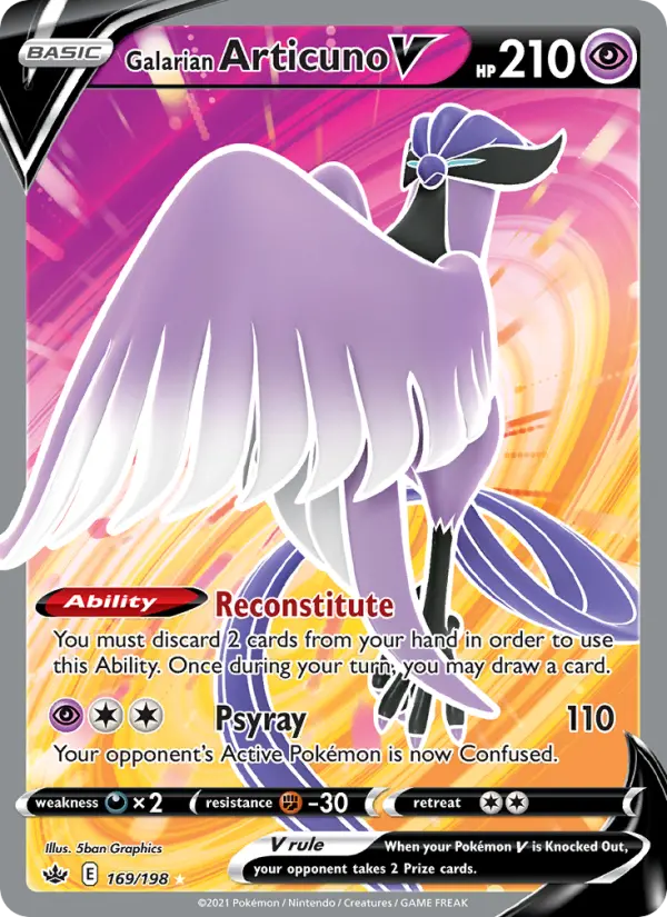 Galarian Articuno V - 169
