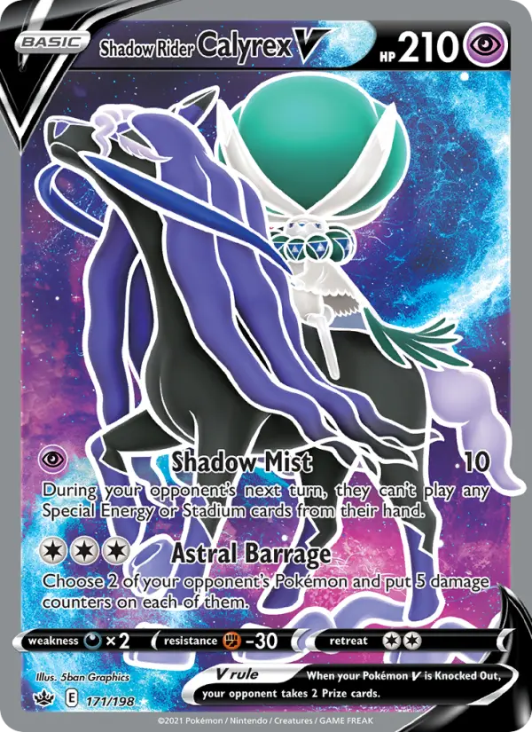 Shadow Rider Calyrex V - 171
